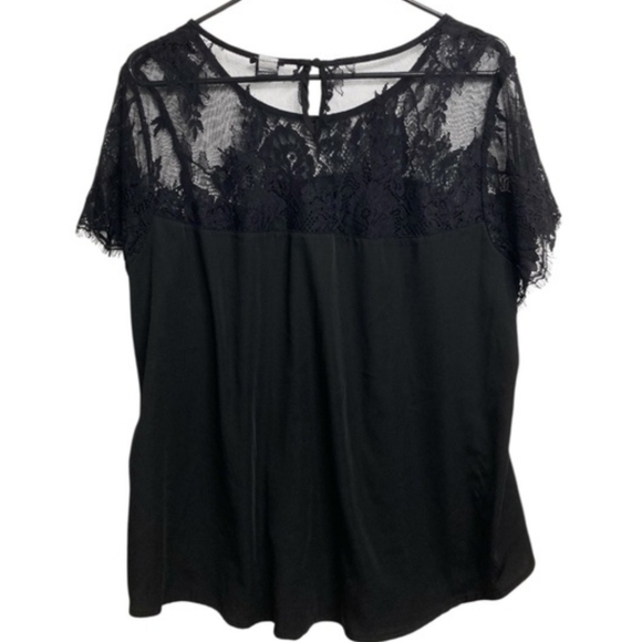 Lace Trim Women's Top - Picture 7 of 7